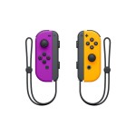 Nintendo Contrôleur commutateur Joy-Con Set Néon Violet / Orange Neon