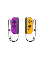 Nintendo Switch Joy-Con Set Neon-Lila/Orang, Neon-Lila, Neon-Orange,2er-Set