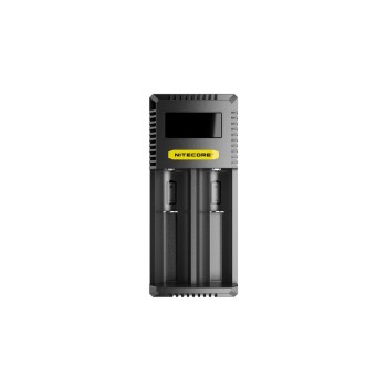 NiteCore Ci2 USB-Ladegerät 2-Schacht, USB-C, 3A-Batterien