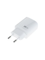 Nize Chargeur mural USB Single USB-C 20 W, Blanc