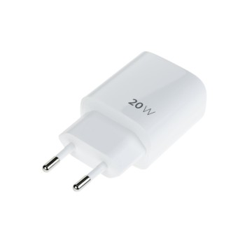 Nize Chargeur mural USB Single USB-C 20 W, Blanc