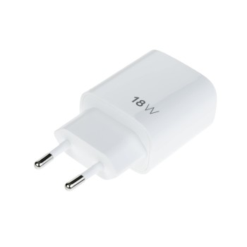 Nize Chargeur mural USB Single USB-A 18 W, Blanc