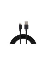 Nize Câble USB 2.0 USB-A - Lightning 1.5 m, Noir, 3 Pièce/s