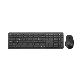 WL Tastatur Maus Set wireless, CH-Layout, USB Dongle