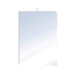 Nobo Folien pour Plakatständer PVC 45x62.5cm, 2 Stk., aus PVC,