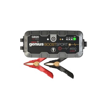 Genius Starterbooster GB20, 12V/ 400A, geeignet for Motoren bis 4.0L Genius Starterbooster GB20, 12V/ 400A, geeignet for Motoren bis 4.0L