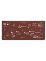 Noctua Tapis de souris de gaming NP-DM3 Brun