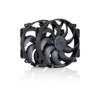 Noctua Ventilateur PC NF-A14x25r G2 PWM Sx2-PP chromax.black Noctua Ventilateur PC NF-A14x25r G2 PWM Sx2-PP chromax.black