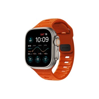 Nomad Sport Band Ultra Orange, Apple Watch 45mm Nomad Sport Band Ultra Orange, Apple Watch 45mm