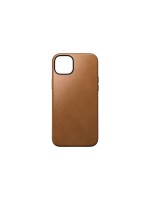 Nomad Etui Modern, Rostbraun, Nomad cuir, fürs Apple iPhone 15 Plus