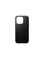 Nomad Coque arrière Modern Leather iPhone 15 Pro Noir