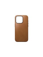 Nomad Etui Modern, Rostbraun, Nomad cuir, fürs Apple iPhone 15 Pro