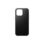 Nomad Coque arrière Modern Leather iPhone 15 Pro Max Noir