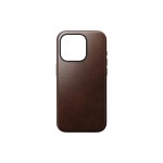 Nomad Coque arrière Modern Leather Horween iPhone 15 Pro Rouille