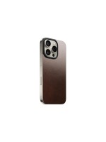 Nomad Coque arrière Magnetic Leather iPhone 16 Pro Rouille