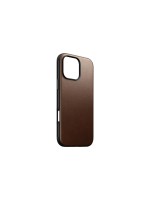 Nomad Modernes cuir-Etui Braun, iPhone 16 Pro Max