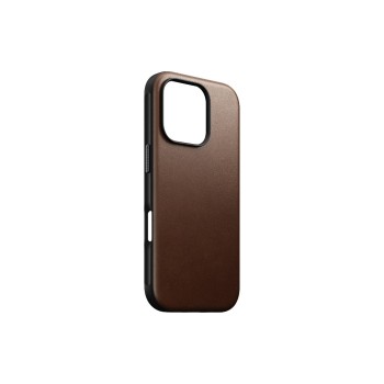 Nomad Modernes Leder-Etui Braun, iPhone 16 Pro Nomad Modernes Leder-Etui Braun, iPhone 16 Pro