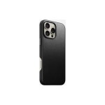 Nomad Coque arrière Traditionelles Leder iPhone 16 Pro Max Noir