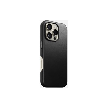 Nomad Traditionelles Leder-Etui Schwarz, iPhone 16 Pro Nomad Traditionelles Leder-Etui Schwarz, iPhone 16 Pro