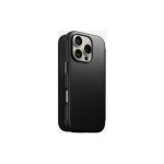 Nomad Modernes Leder Folio Schwarz, iPhone 16 Pro