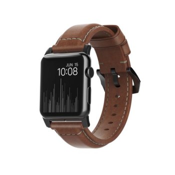 Nomad Traditional Strap braun/black , Apple Watch 42mm Nomad Traditional Strap braun/black , Apple Watch 42mm