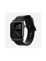 Nomad Bracelet en cuir Modern Strap Apple Watch Noir/Noir