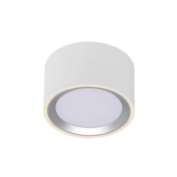 Nordlux Spot encastré Fallon 8.5W LED, 2700K, IP20, 230 V, blanc/acier