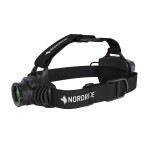 Nordride Lampe frontale Hybride Active Pro R Noir, 500 lm, IP65