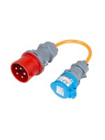 Normrahmen Câble adaptateur CEE16/3 - CEE32/5