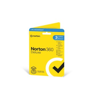 Norton Norton 360 Deluxe Manchon, 3 Dispositif, 1 an