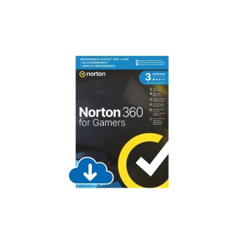 Norton 360 for Gamers, ESD, Vollversion, 3 PC, 1J, ML Norton 360 for Gamers, ESD, Vollversion, 3 PC, 1J, ML