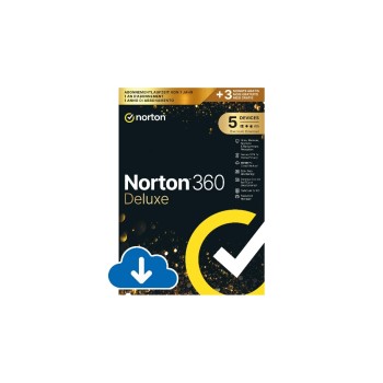 Norton 360 Deluxe, ESD, Voll, 5 PC, 15M, ML - GOLD Ed. PROMO Norton 360 Deluxe, ESD, Voll, 5 PC, 15M, ML - GOLD Ed. PROMO