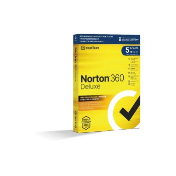Norton 360 Deluxe Non-Subscription, Box, Vollversion, 5 PC, 1J, inkl. NUU, ML Norton 360 Deluxe Non-Subscription, Box, Vollversion, 5 PC, 1J, inkl. NUU, ML