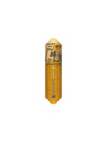 Nostalgic Art Thermometer Wer Bier trinkt, Metall, 28x6.5 cm, Celisus & Fahrenheit