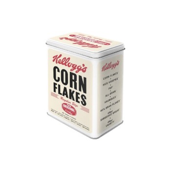 Nostalgic Art Boîte à provisions Kellogg's Corn 3 l, Beige/Rouge/Noir