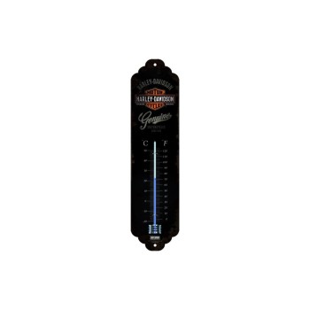 Nostalgic Art Thermometer Harley Davidson, Metall, 28x7 cm, Celisus & Fahrenheit Nostalgic Art Thermometer Harley Davidson, Metall, 28x7 cm, Celisus & Fahrenheit