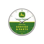 Nostalgic Art Wanduhr John Deere, 31x5.5 cm (DxT), exkl. AA Batterien
