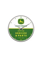 Nostalgic Art Horloge murale John Deere Ø 31 cm, Vert/Blanc