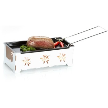 Nouvel Raclette HÈeat Cheese! @home, mit 4 Rechaudkerzen, white Nouvel Raclette HÈeat Cheese! @home, mit 4 Rechaudkerzen, white