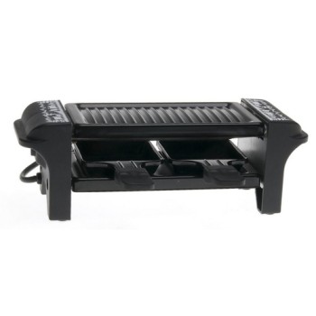 Nouvel Raclette Gerät Scherenschnitt Schw., for2 Personen, 6 teilig Nouvel Raclette Gerät Scherenschnitt Schw., for2 Personen, 6 teilig