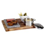 Nouvel Hot Stone Set Pinie, 6-teilig