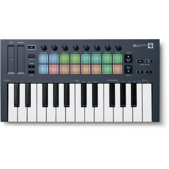 Novation FLkey Mini, 25-Minitasten USB-Midi Keyboard Novation FLkey Mini, 25-Minitasten USB-Midi Keyboard