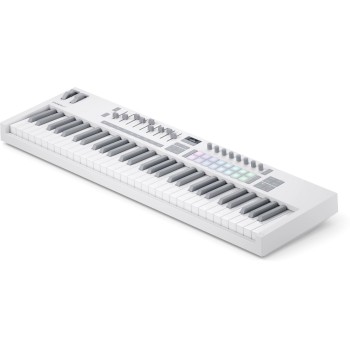 Novation Contrôleur clavier Launchkey 61 Mk4 Blanc Novation Contrôleur clavier Launchkey 61 Mk4 Blanc