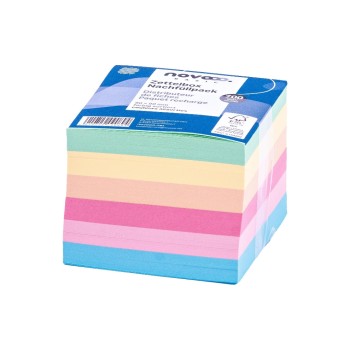 novooo. Boîte à fiches papier 90 x 90 mm, couleurs assorties novooo. Boîte à fiches papier 90 x 90 mm, couleurs assorties