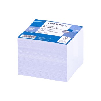 novooo. Boîte à fiches papier 90 x 90 mm, blanc, 80g, 700 feuilles novooo. Boîte à fiches papier 90 x 90 mm, blanc, 80g, 700 feuilles