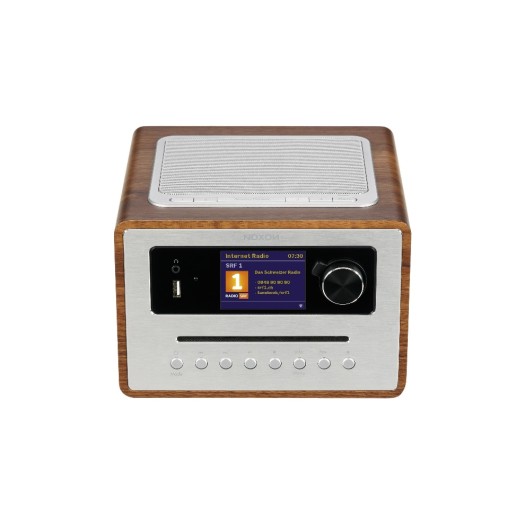 Noxon Radio DAB+ IRadio 500 CD – Walnuss