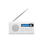 Noxon Rigi, DAB+ Radio, Weiss, Netz- und Batteriebetrieb