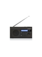 Noxon Rigi, DAB+ Radio, black , Netz- and Batteriebetrieb