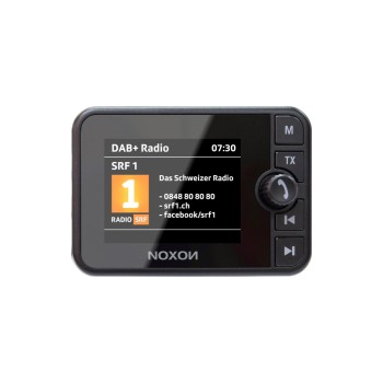 Noxon Road 2, DAB+ Auto Adapter, DAB+, FM Transmitter, Bluetooth Noxon Road 2, DAB+ Auto Adapter, DAB+, FM Transmitter, Bluetooth