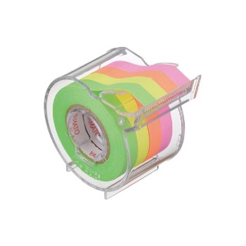 NT Cutter Yamato Memoc Paper ro/li/le/or, 7 mm x 10 m, Dispenser NT Cutter Yamato Memoc Paper ro/li/le/or, 7 mm x 10 m, Dispenser